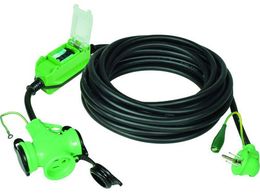 NICHIDO �h�J�^�|�b�L�������u���[�J L�^�w�i�|�b�L�� 100V �R�d�ی��p 10m PBWL-EB10-T