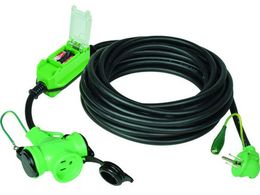 NICHIDO �h�J�^�|�b�L�������u���[�J L�^�w�i�|�b�L�� 100V �ߕ��טR�d�ی쌓�p 10m PBWL-EK10-T