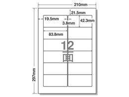 NANA xV[ii[hA4 12 lӗ] 500 LDW12PG