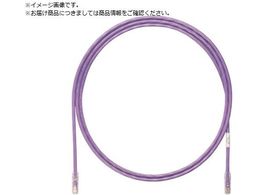 PANDUIT �J�e�S��6A UTP�p�b�`�R�[�h 24AWG�P�� �P�[�u���a:��6.4mm 0.5m �� UTP6AX0.5MVL UTP6AX0.5MVL