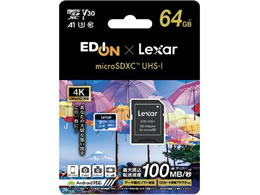 LT[ microSDXCJ[h 633X(Class10E64GB) IWi