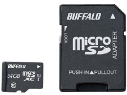 BUFFALO microSDHCJ[h(64GB) IWi RMSDE-064GU1A