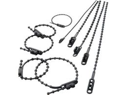 TRUSCO �_�u���w�b�h�m�b�g�^�C ��2.0mm�~145mm�ő匋����35�� TRKTV-145EBK