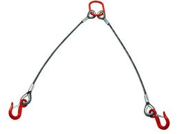 TRUSCO 2�{�݂�A���~���b�N�X�����O �t�b�N�t�� 6mm�~1.5m