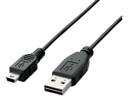 GR USB2.0P[u A-miniB ʑ} 0.2m U2C-DMB02BK