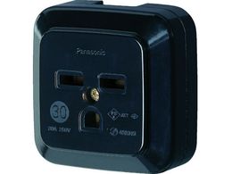 Panasonic �ڒn2P30A�p�^�R���Z���g ���^ �u���b�N WK36301BP
