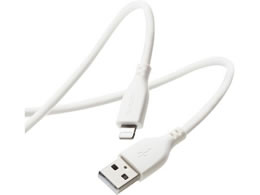 GR Ȃ߂炩CgjOP[u USB-A 1m zCg