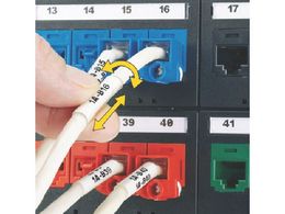 �p���h�E�C�b�g �M�]�ʃn���f�B�v�����^�p��]���x�� �� �󎚕�25.4mm�~6.4mm ���x����150�� R100X075V1C R100X075V1C