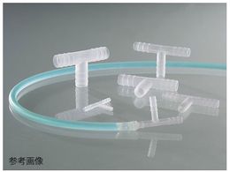 Buerkle PVDF�`���[�u�R�l�N�^�[(T�^)10�� 8711-0004