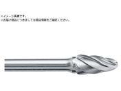 スーパー/スーパー超硬バー アルミカット ロー付タイプ シャンク径6mm 砲弾型 刃径:16.0 SB3C04SA
