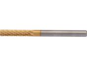 スーパー/スーパー超硬バー チタンコーティング オール超硬タイプ 円筒型 ダブルカット 刃径:5.0mm 軸径:6.0mm SBT1C03