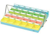 Fukumi/����g���[(30�l�p)�n���K�[�t �U��g���[ 19-7660-02 PT-30B5H(�u���[/5�V���N)