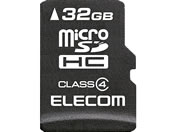 GR/microSDHCJ[h Class4 f[^T[rXt 32GB