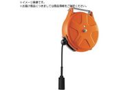 TRIENS/耐火花性ソフトホースリール 内径6.5mm×10m オレンジ SHS-210SB-OR