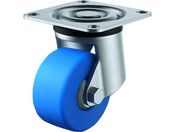 ユーエイ/プレート式 自在 ステンレス低床キャスター モノマーキャストナイロン 車輪径50mm Hタイプ SUS-HG型 取付寸法50×50 SUS-HG-50MC