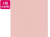 大王製紙/再生色画用紙 8ツ切100枚 うすもも CUD