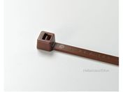 TYTON/カラータイ 幅3.5×長さ152mm 屋内使用 100本入 ブラウン T30R-BRW