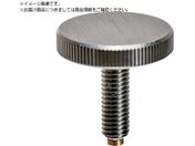 TRUSCO/黄銅パッド付ローレットノブ ステンレス M6X10 TKKPB-M6X10S
