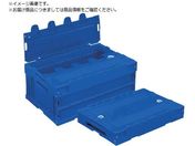 TRUSCO/オリコン α折りたたみコンテナ 30L スライドロックフタ付