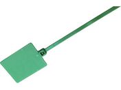 PANDUIT/旗型タイプナイロン結束バンド 緑 1000本入 PLF1MA-M5