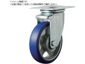 ユーエイ/プレート式 自在 キャスター プレミアムウレタン 車輪径200mm PMタイプ PMS型 取付寸法120×120 105×105 PMS-200APU