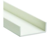 光/簡易内窓用フレーム&レール 横カバーホワイト12×34×915mm