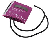 アズワン/バイタルナビ 血圧計用カフセット LF成人用 マゼンタ