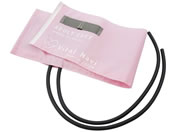 アズワン/バイタルナビ 血圧計用カフセット LF成人用 ピンク