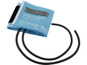 アズワン/バイタルナビ 血圧計用カフセット LF成人用 スカイブルー