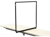 �s�񃉃C�g���^��/�򖗃K�[�h �u���b�N 2�� ��600mm/2FL-CLAMP-B60