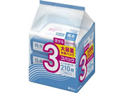 クレシア/スコッティ 流せるウェットタオル 純水 ノンアルコール 70枚 3個パック