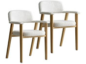 �{�����쏊/�_�C�j���O�`�F�A Levo 2�r�Z�b�g �z���C�g/CH-C5979-2