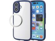 エレコム/iPhone17 耐衝撃ケース 極限 ネイビー/PM-A25ATSLFCKNV