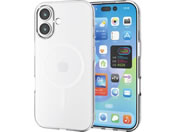 エレコム/iPhone17 ソフトケース 磁力装着 クリア/PM-A25AUCTMGCR