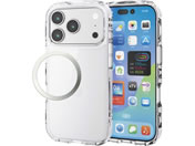 エレコム/iPhone17Pro 耐衝撃ケース オールクリア/PM-A25CTSLACR