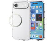 エレコム/iPhone17Pro 耐衝撃ケース ソフト クリア/PM-A25CTSLUC3CR