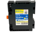 G)ジット/リコー GC42YH イエロー リサイクルインク/JIT-R42YH
