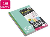 コクヨ/キャンパスノート セミB5 A罫ドット入り 5冊×36セット/ノ-3CATX5