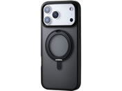 エレコム/iPhone17ProMax ケース スタンド ブラック/PM-A25DMAGSTBK