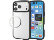 エレコム/iPhone17ProMax 耐衝撃ケース ブラック/PM-A25DTSLFCBK