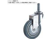 ハンマー/ねじ込み旋回式ゴム車輪 100mm920EA-PR100