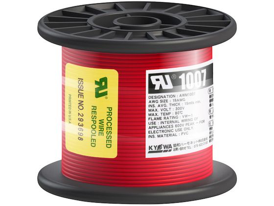 KYOWA ULϔMrj≏d UL1007 AWG18 50M  UL1007 AWG18 50M RD