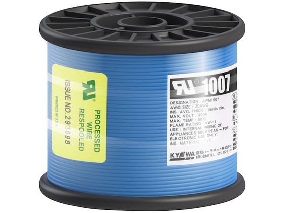 KYOWA ULϔMrj≏d UL1007 AWG20 100M  UL1007 AWG20 100M BL