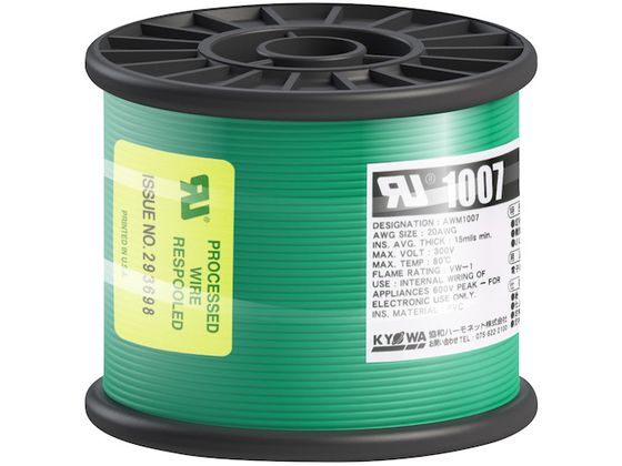 KYOWA ULϔMrj≏d UL1007 AWG20 100M  UL1007 AWG20 100M GR