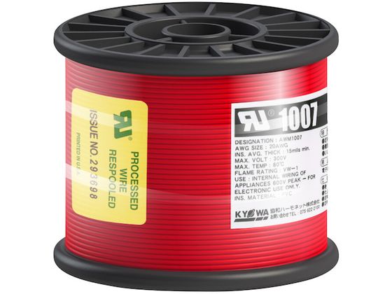 KYOWA ULϔMrj≏d UL1007 AWG20 100M  UL1007 AWG20 100M RD