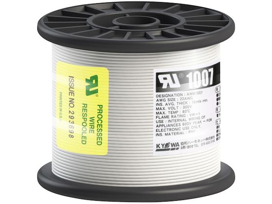 KYOWA ULϔMrj≏d UL1007 AWG22 100M  UL1007 AWG22 100M WH