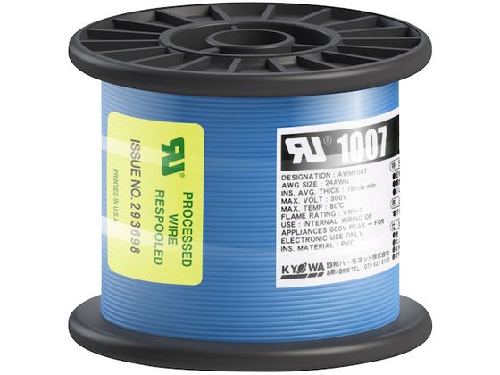 KYOWA ULϔMrj≏d UL1007 AWG24 100M  UL1007 AWG24 100M BL