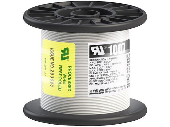 KYOWA ULϔMrj≏d UL1007 AWG26 100M  UL1007 AWG26 100M WH