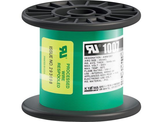 KYOWA ULϔMrj≏d UL1007 AWG28 100M  UL1007 AWG28 100M GR