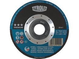 TYROLIT �ؒf�u�� �f�B�[�v�J�b�g 125X1.2X22.23mm 34472852